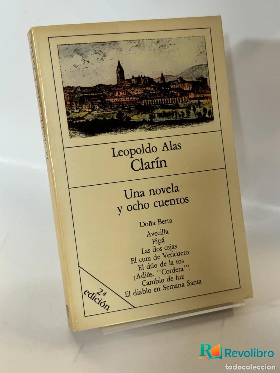 Libros de segunda mano: Una novela y ocho cuentos - Leopoldo Alas Clar&iacute;n