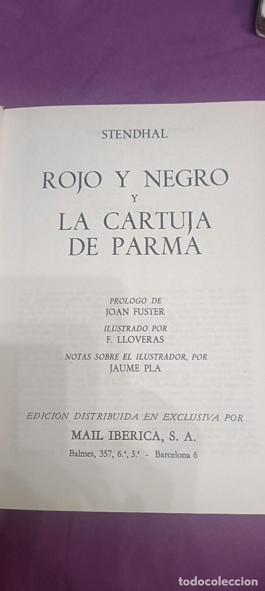 Libros de segunda mano: Stendhal.Biblioteca grandes cl&aacute;sicos - Foto 3