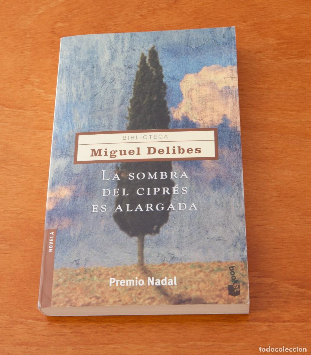 Libros de segunda mano: MIGUEL DELIBES &ndash; LA SOMBRA DEL CIPR&Eacute;S ES ALARGADA PREMIO NADAL Primera edici&oacute;n en colecci&oacute;n Booket