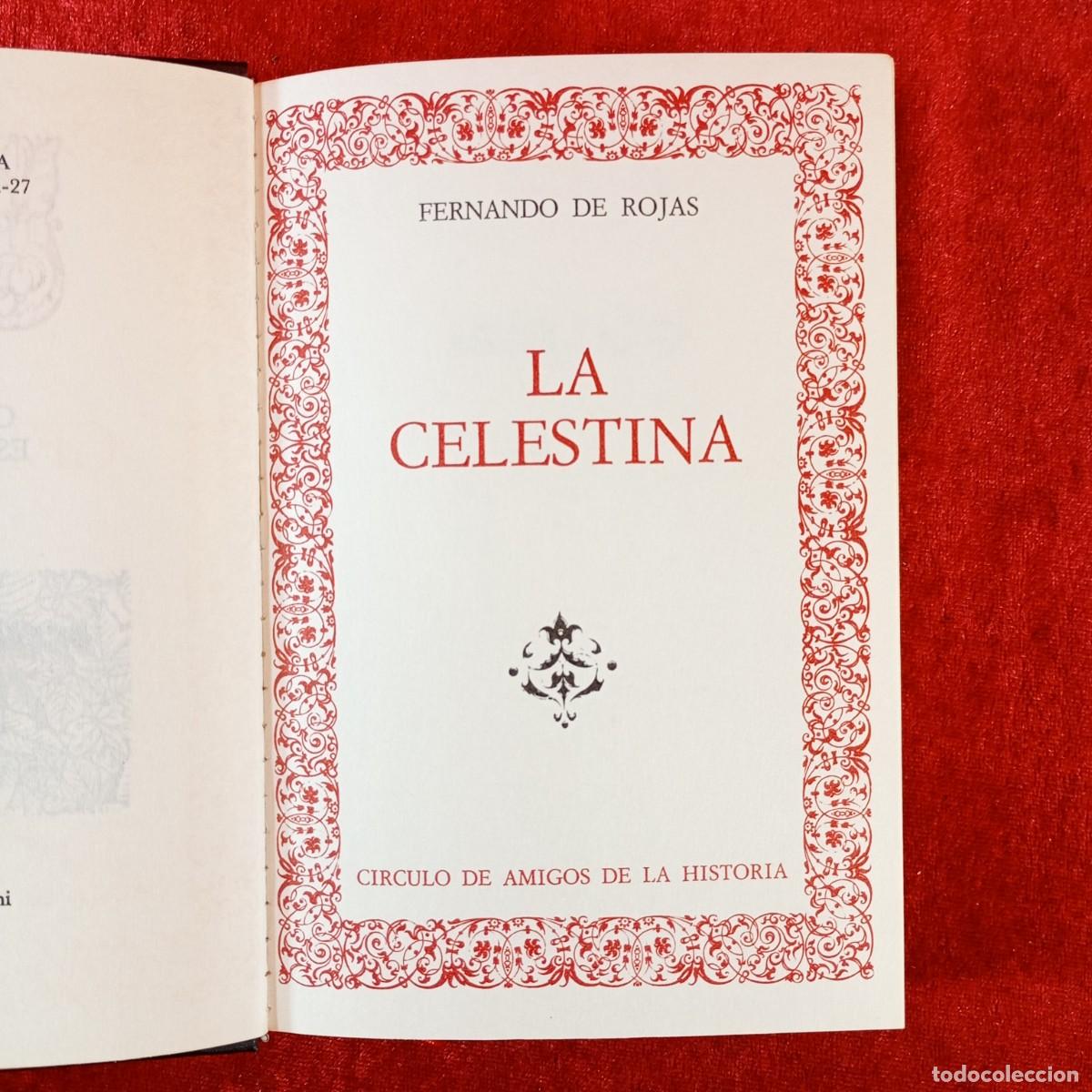 Libros de segunda mano: LA CELESTINA - FERNANDO DE ROJAS - CIRCULO DE AMIGOS DE LA HISTORIA - 1975 / 197