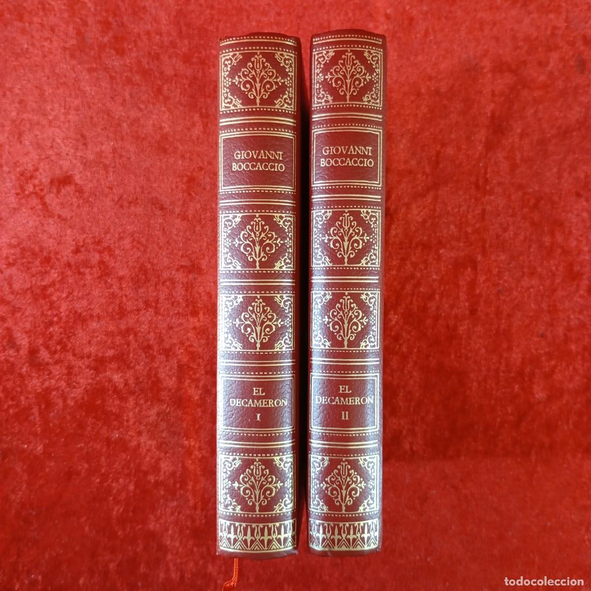 Libros de segunda mano: EL DECAMERON I Y II - GIOVANNI BOCCACCIO - LOTE 2 TOMOS - CIRCULO DE AMIGOS DE LA HISTORIA / 202