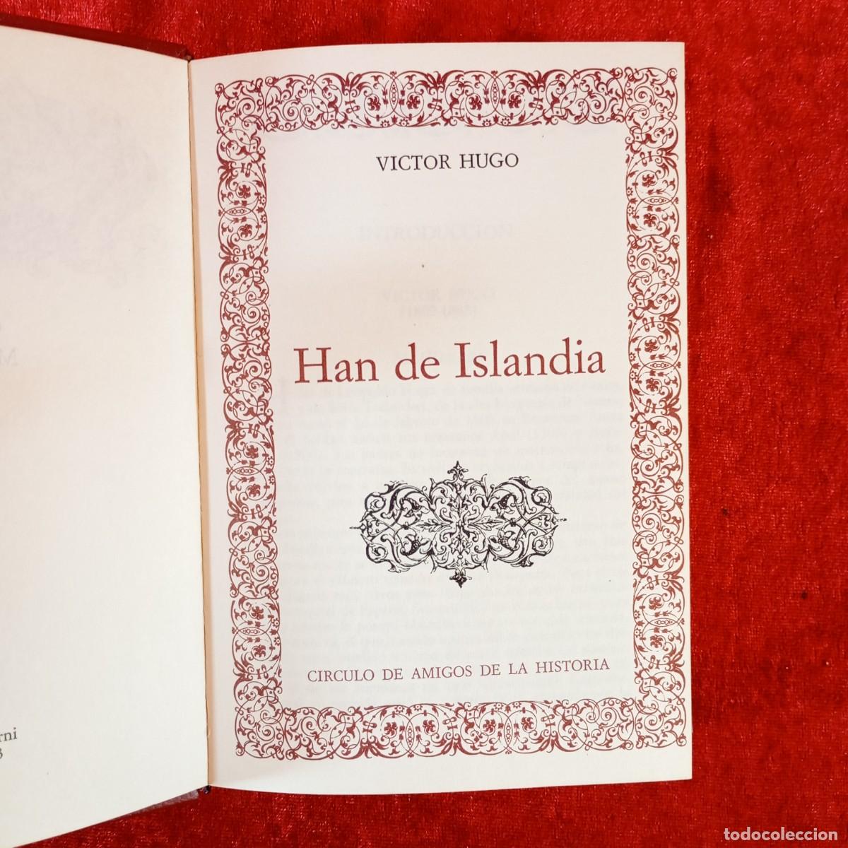 Libros de segunda mano: HAN DE ISLANDIA - VICTOR HUGO - CIRCULO DE AMIGOS DE LA HISTORIA - 1973 / 212