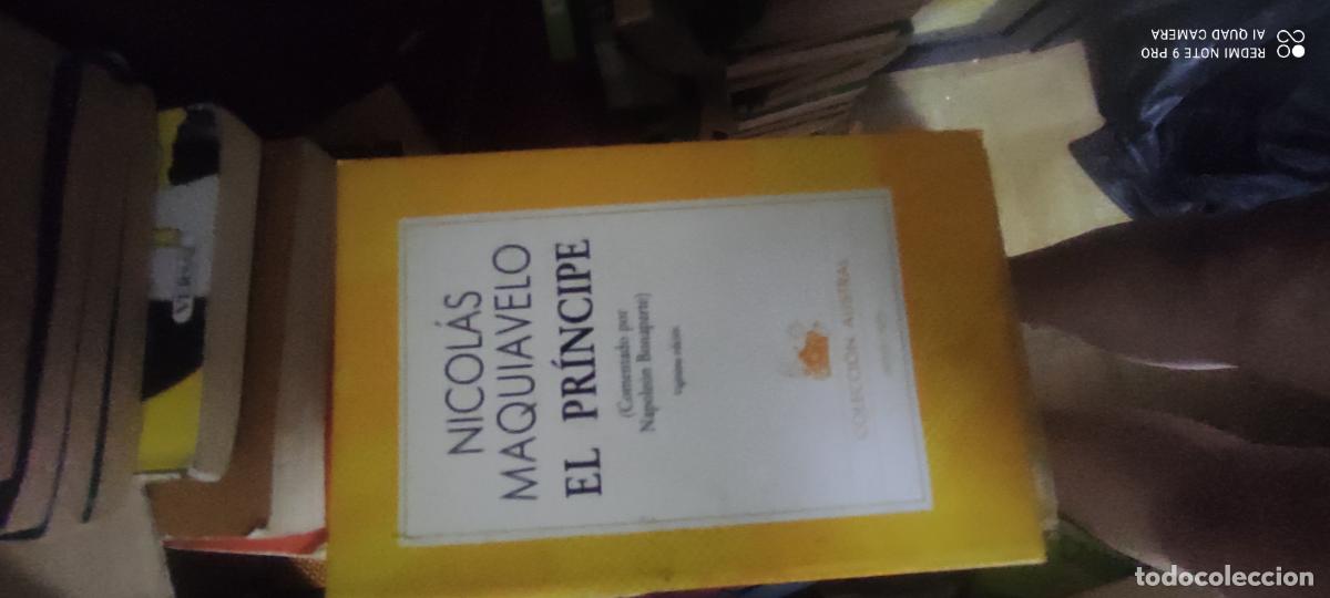 Libros de segunda mano: Maquiavelo. El pr&iacute;ncipe. Austral