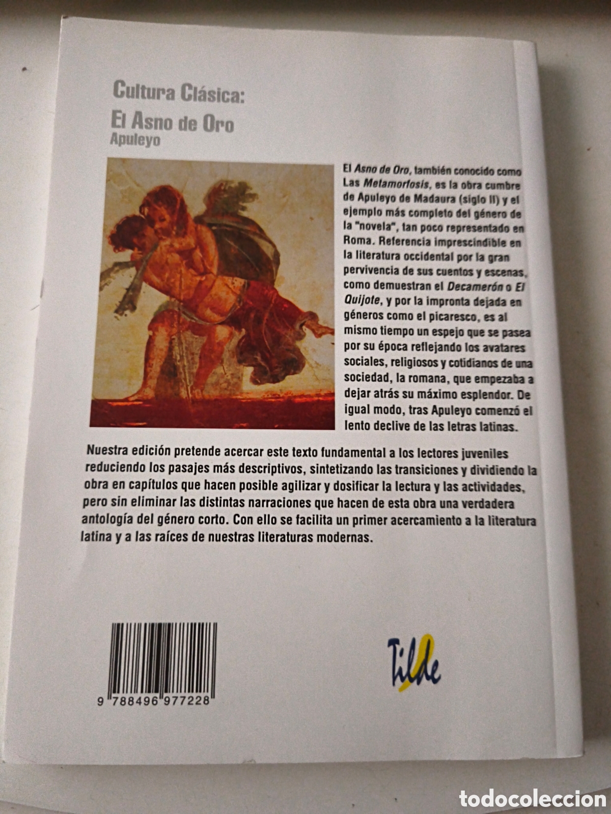 Libros de segunda mano: El asno de oro. Apuleyo - Foto 2
