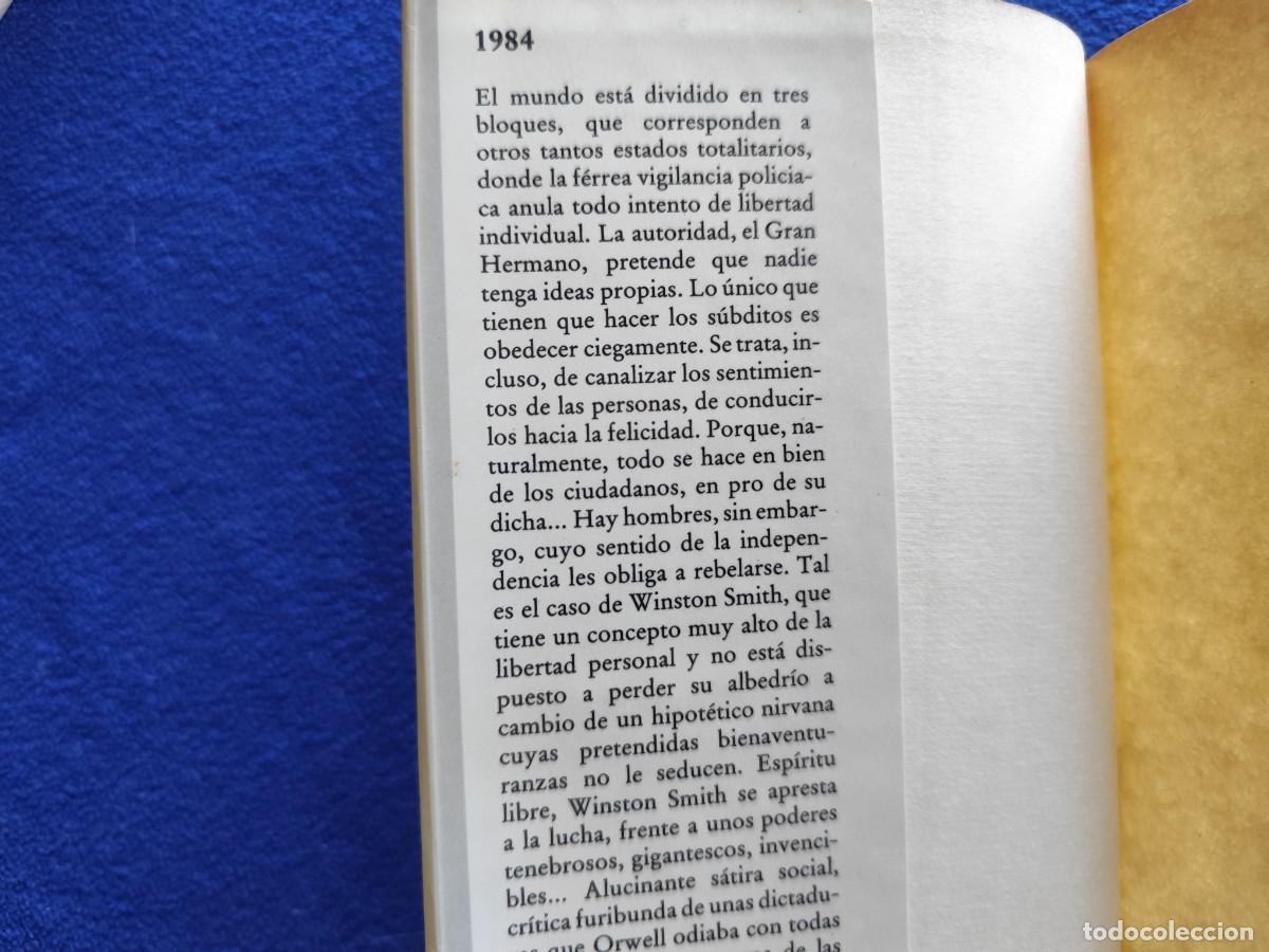 Libros de segunda mano: 1984 George Orwell C&iacute;rculo de Lectores 1984 - Foto 5