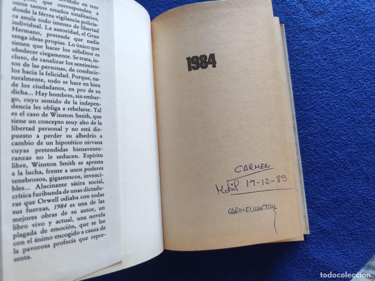 Libros de segunda mano: 1984 George Orwell C&iacute;rculo de Lectores 1984 - Foto 6