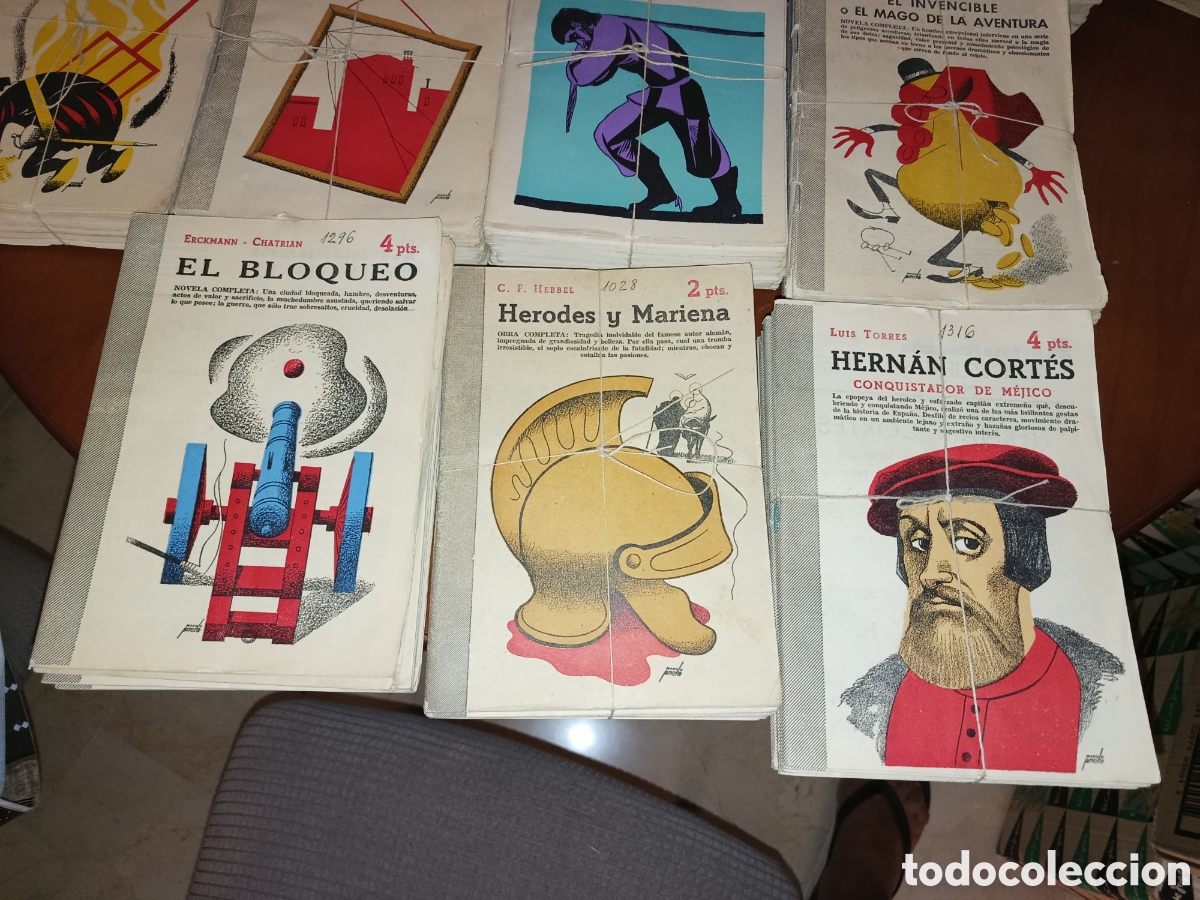 Libros de segunda mano: LOTE 115 OBRAS COLECCI&Oacute;N NOVELAS Y CUENTOS - Foto 3
