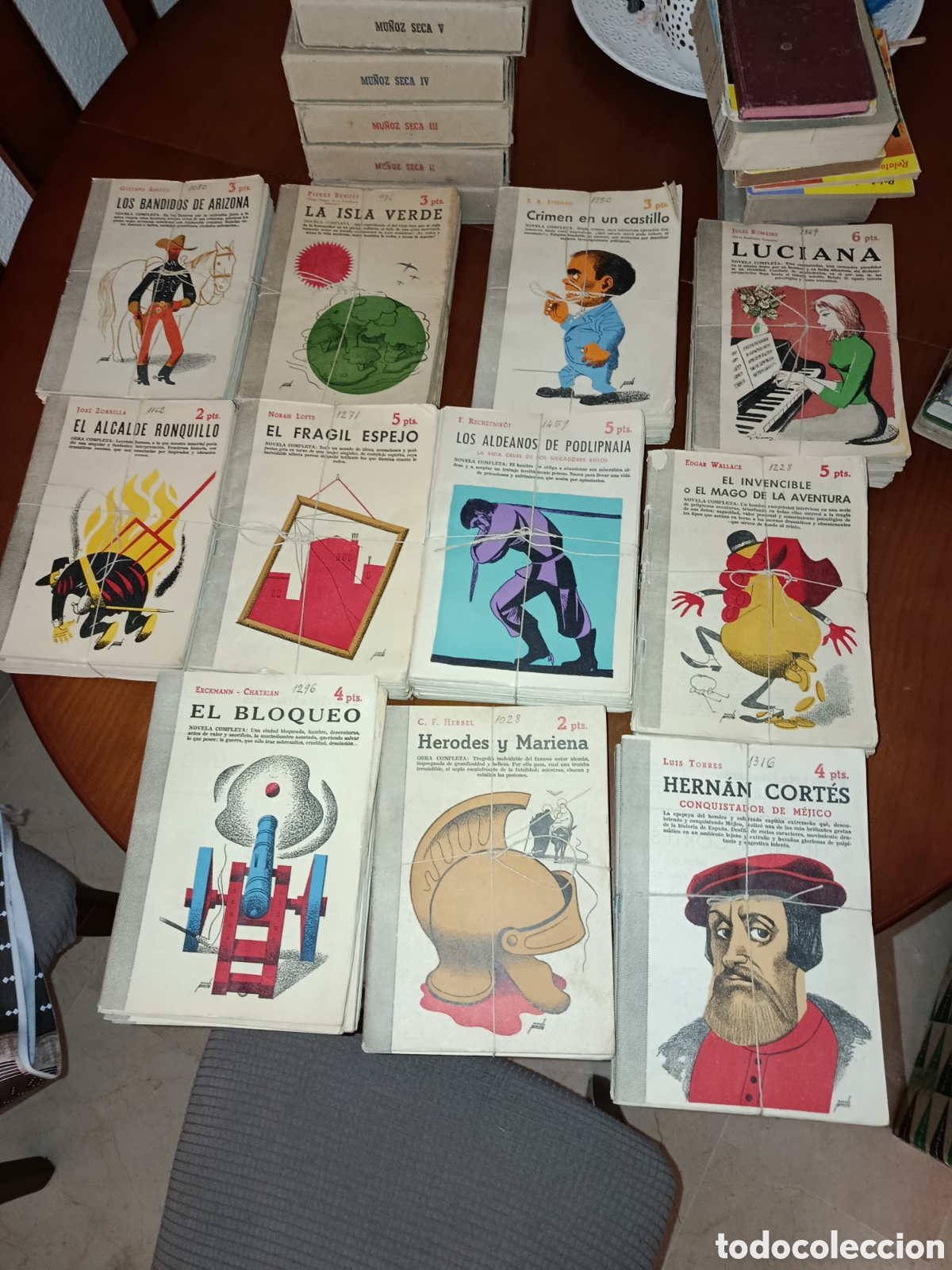 Libros de segunda mano: LOTE 115 OBRAS COLECCI&Oacute;N NOVELAS Y CUENTOS - Foto 1