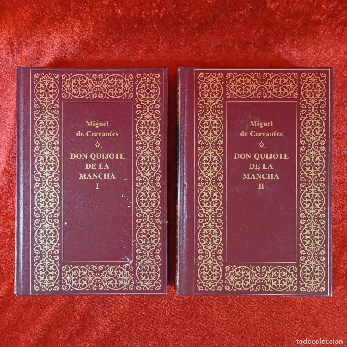 Libros de segunda mano: DON QUIJOTE DE LA MANCHA - MIGUEL DE CERVANTES - EDITORIAL PLANETA - LOTE 2 TOMOS: I Y II / 391
