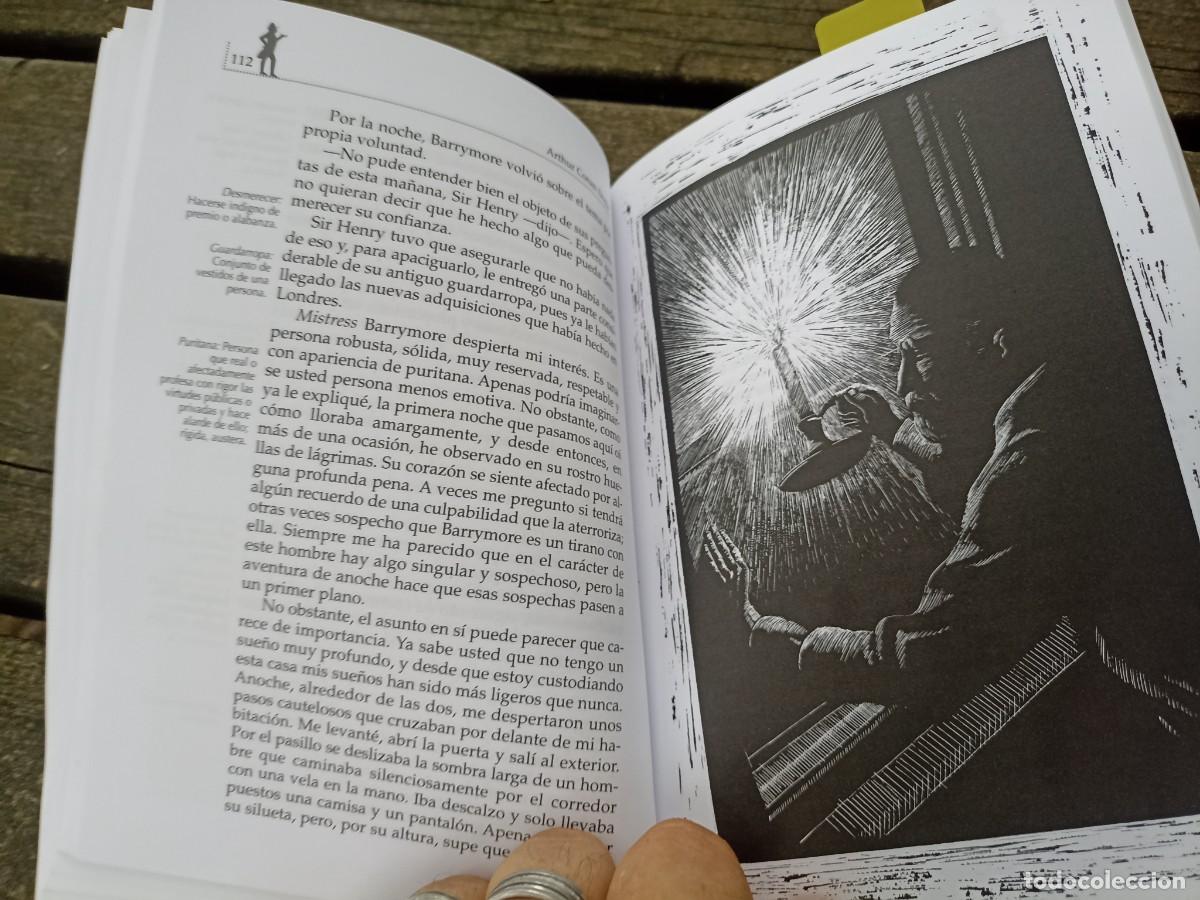 Libros de segunda mano: El SABUESO DE LOS BASKERVILLE. CONAN DOYLE. EXCELENTE ESTADO - Foto 2