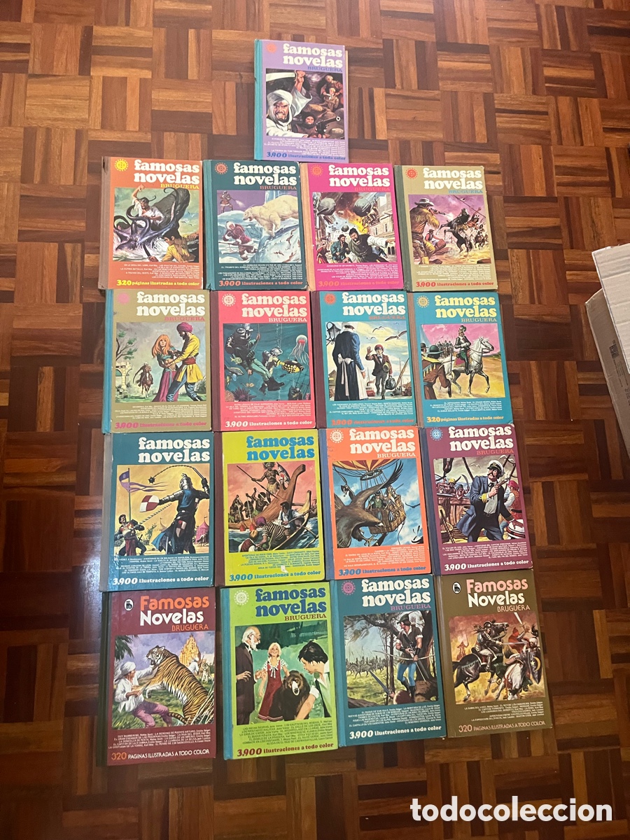 Gebrauchte B&uuml;cher: Famosas Novelas Bruguera, 17 tomos