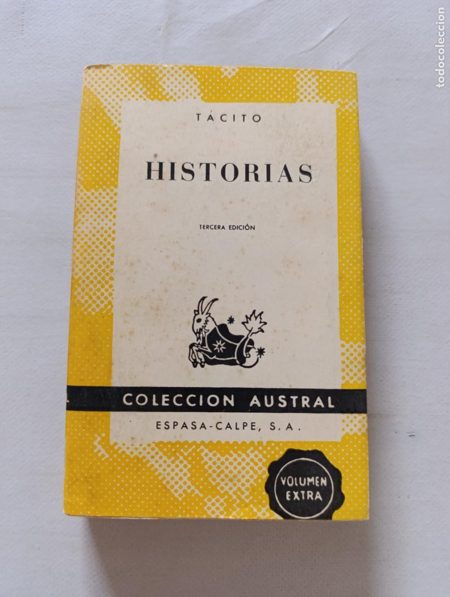 Libros de segunda mano: HISTORIAS - TACITO - COLECCION AUSTRAL - ESPASA-CALPE (N1)