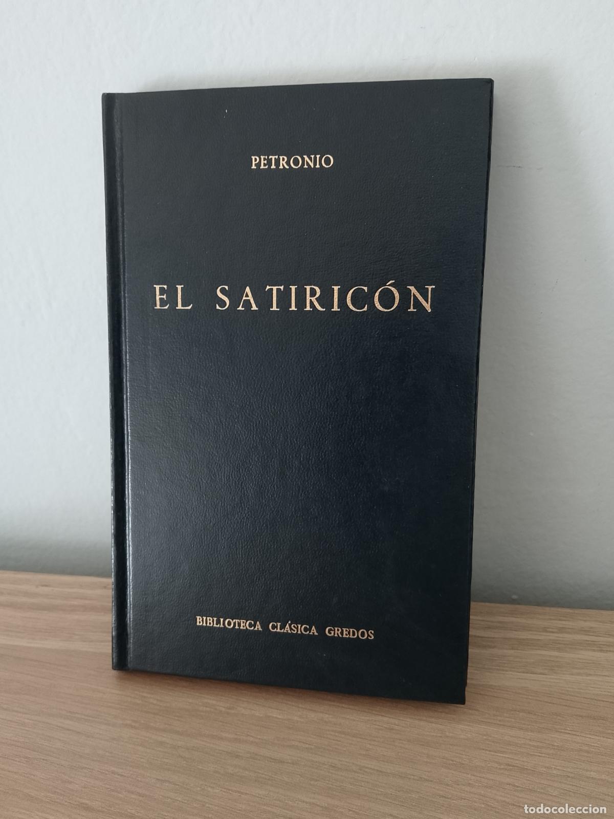 Libros de segunda mano: Petronio. El Satiric&oacute;n. Ed, Gredos. - Foto 1
