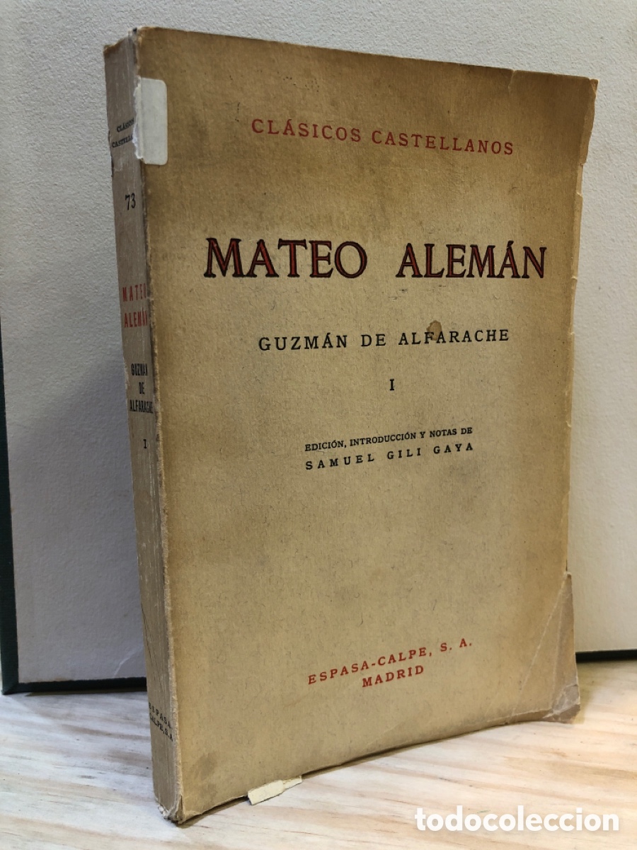 Libros de segunda mano: Guzm&aacute;n de Alfarache I - Mateo Alem&aacute;n - Foto 1