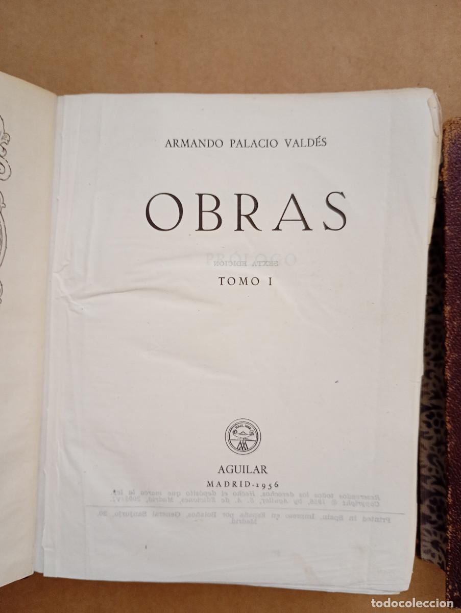Libros de segunda mano: Obras completas Palacio Vald&eacute;s. Aguilar. 1956 - Foto 4