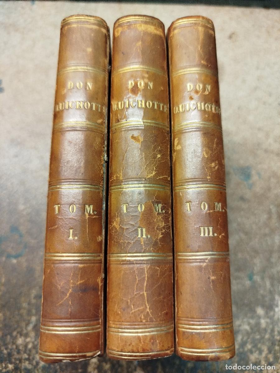 Libros de segunda mano: DON QUIJOTE DE LA MANCHA FLORIAN 1810 OBRA ILUSTRADA COMPLETA
