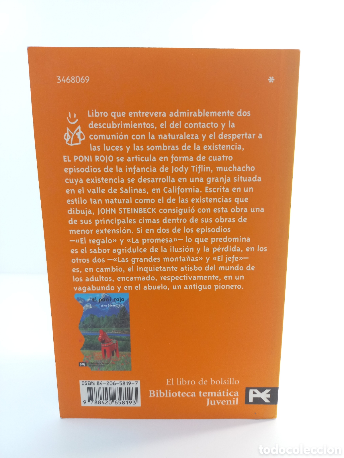 Libros de segunda mano: El Poni Rojo. John Steinbeck. Alianza Editorial, 2004. - Foto 2