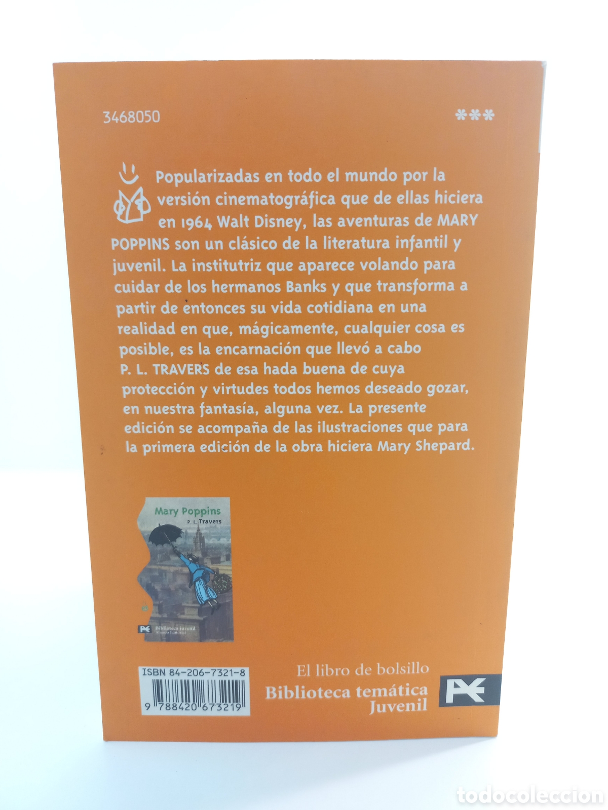 Libros de segunda mano: Mary Poppins. Travers. Alianza Editorial, 2002. Ilustrado. - Foto 2