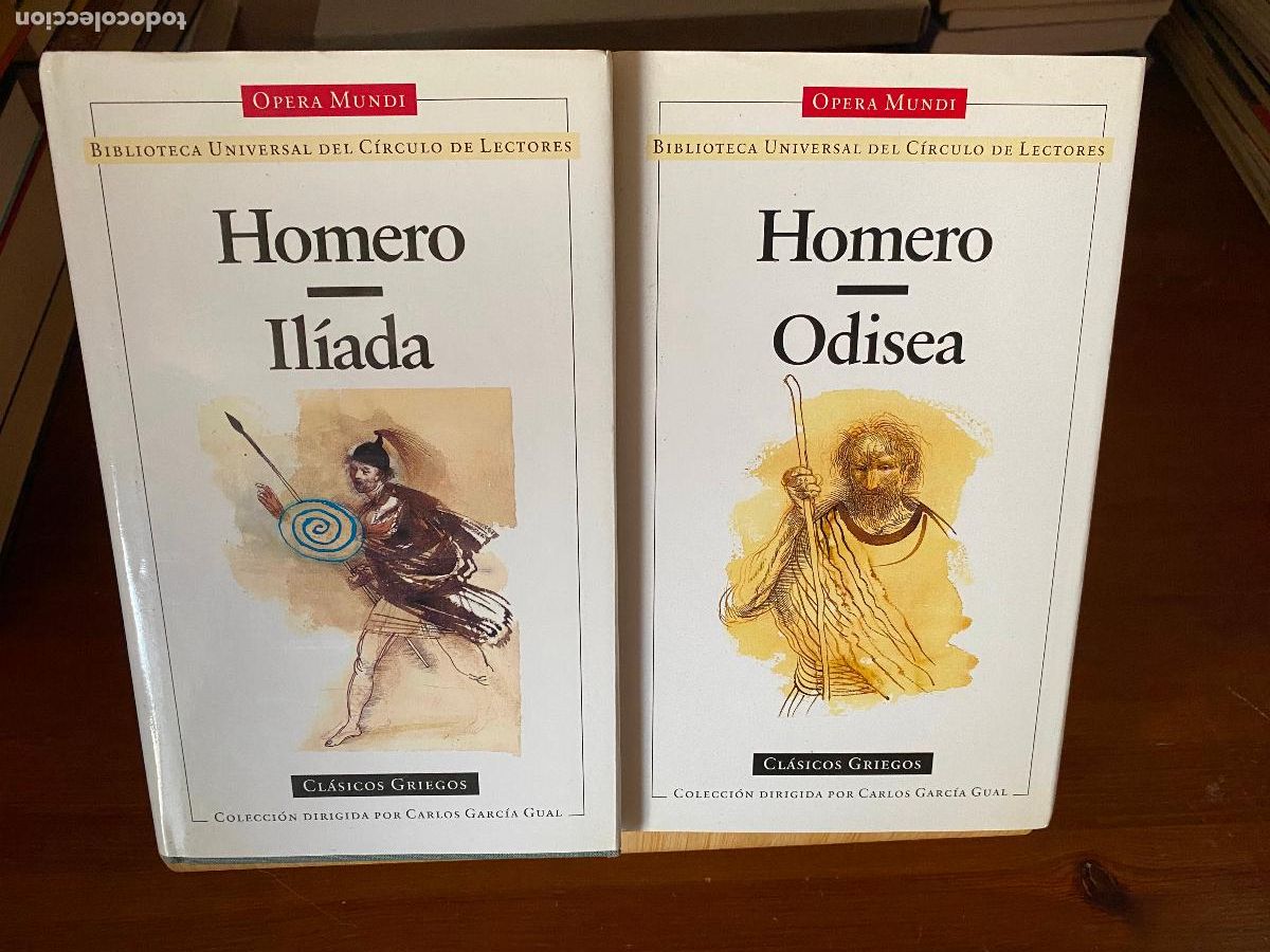Libros de segunda mano: IL&Iacute;ADA + ODISEA. HOMERO. EDITA C&Iacute;RCULO DE LECTORES