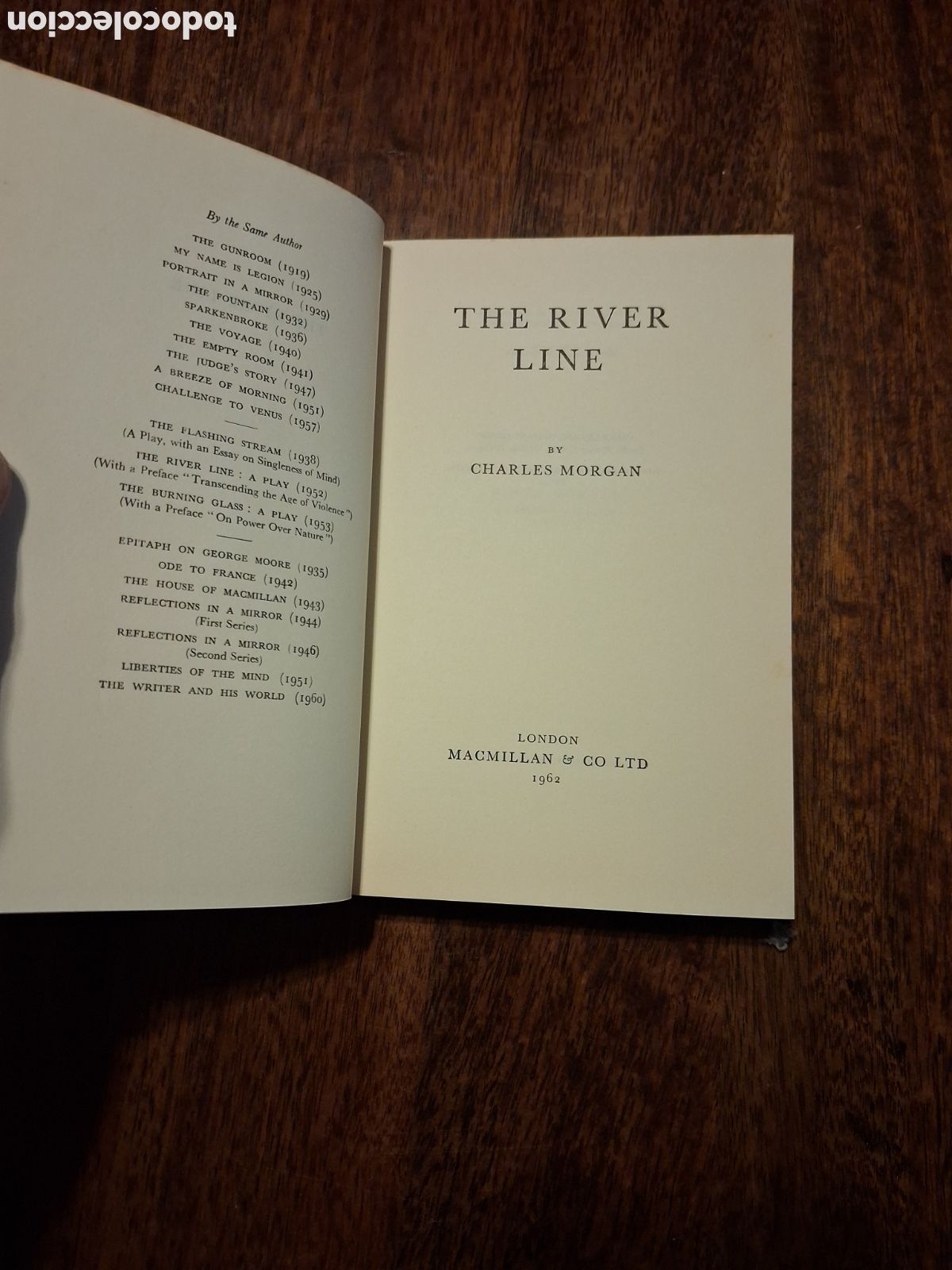 Libros de segunda mano: Two hardcovers by Charles Morgan - Foto 7