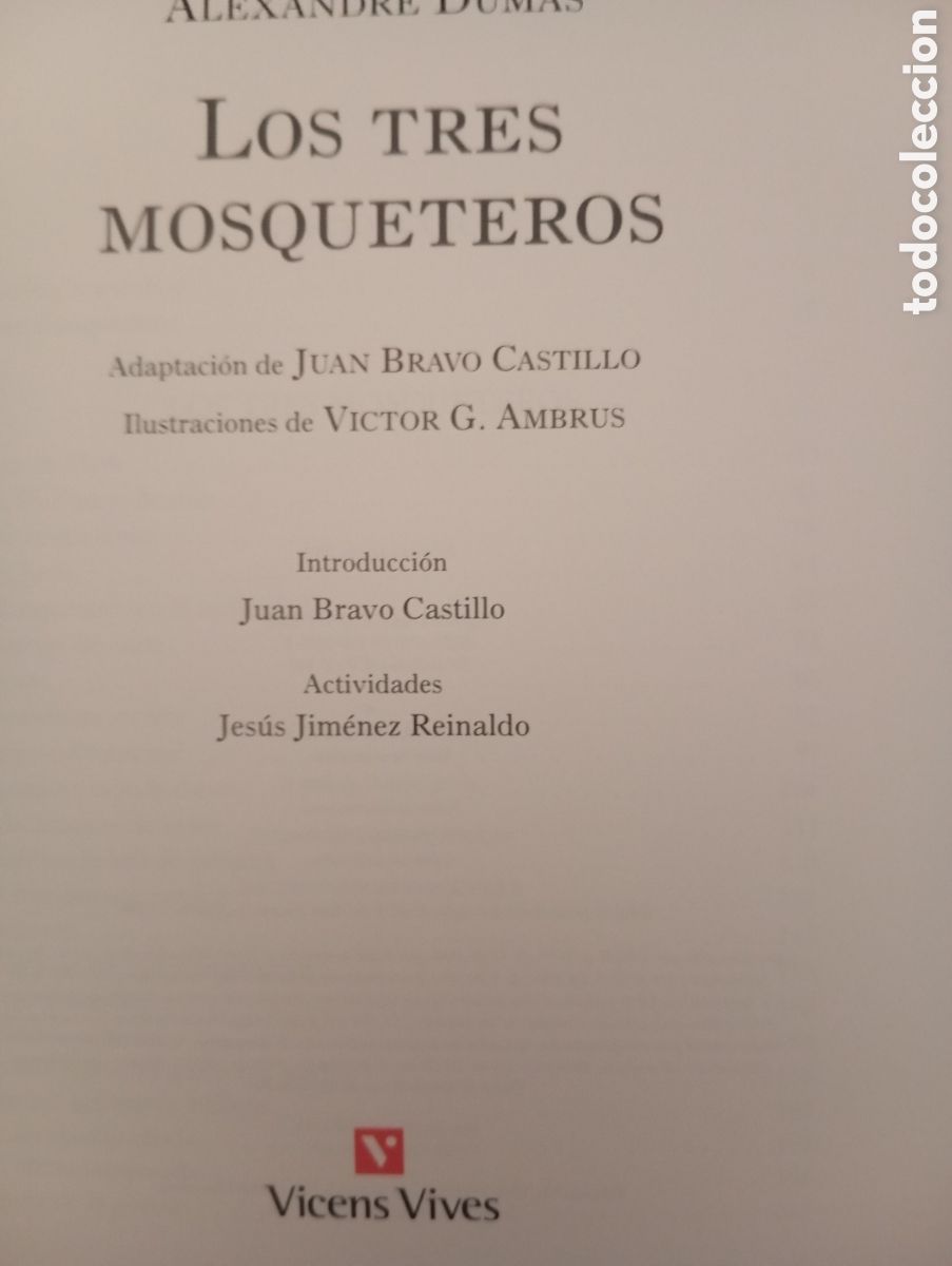 Libros de segunda mano: LOS TRES MOSQUETEROS, VICENS VIVES. - Foto 4