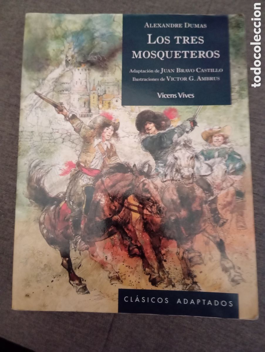 Libros de segunda mano: LOS TRES MOSQUETEROS, VICENS VIVES.