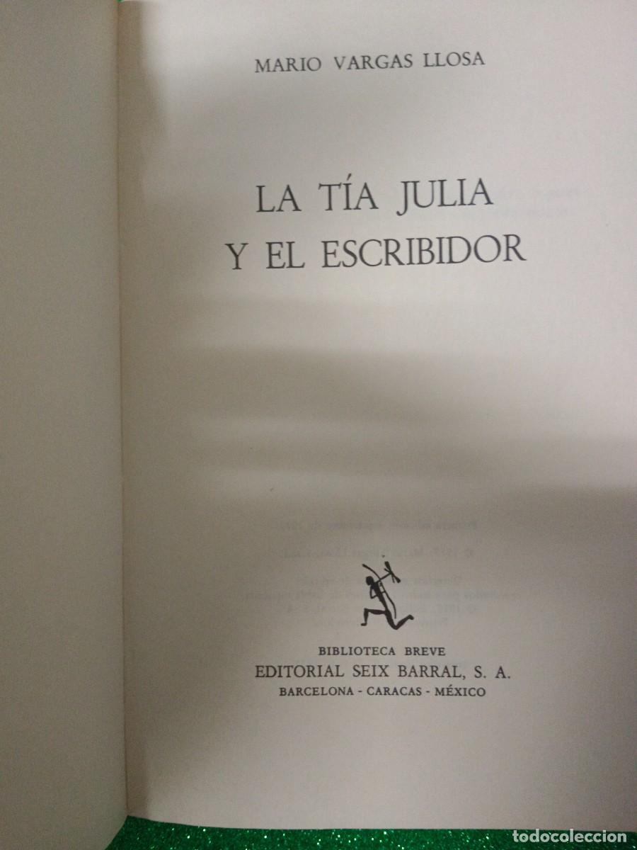 Libros de segunda mano: LA T&Iacute;A JULIA Y EL ESCRIBIDOR - Foto 5