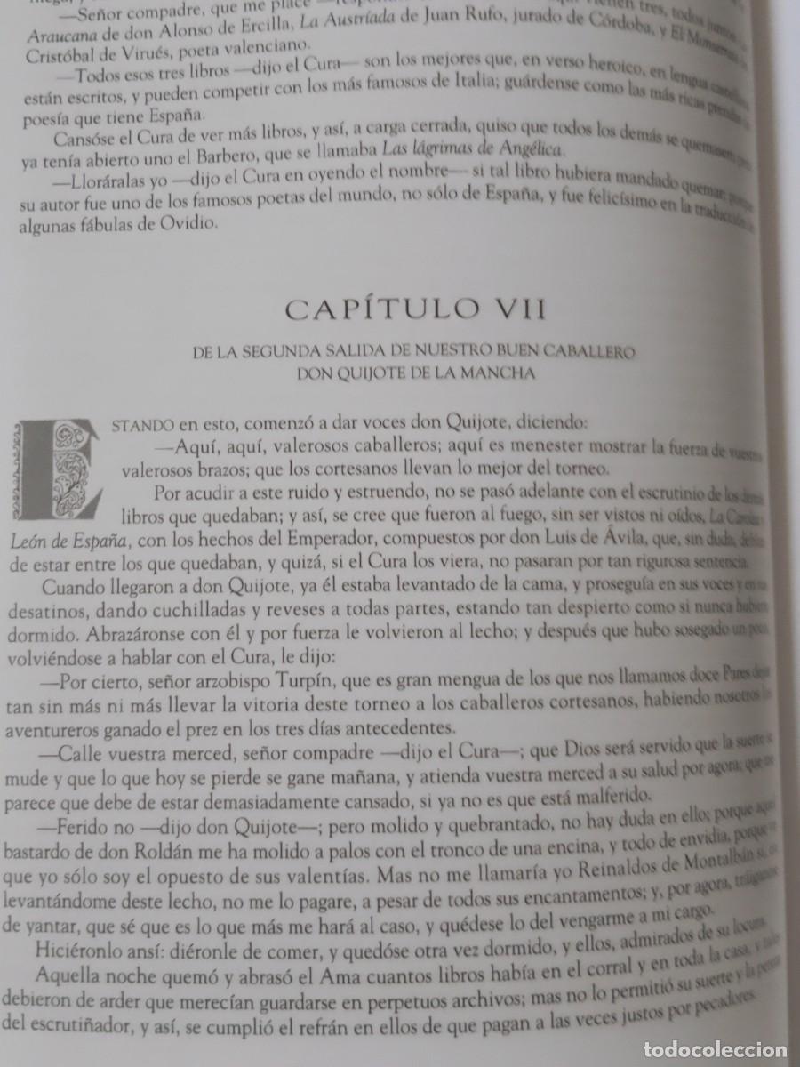Libros de segunda mano: DON QUIJOTE DE LA MANCHA M. DE CERVANTES - Foto 10