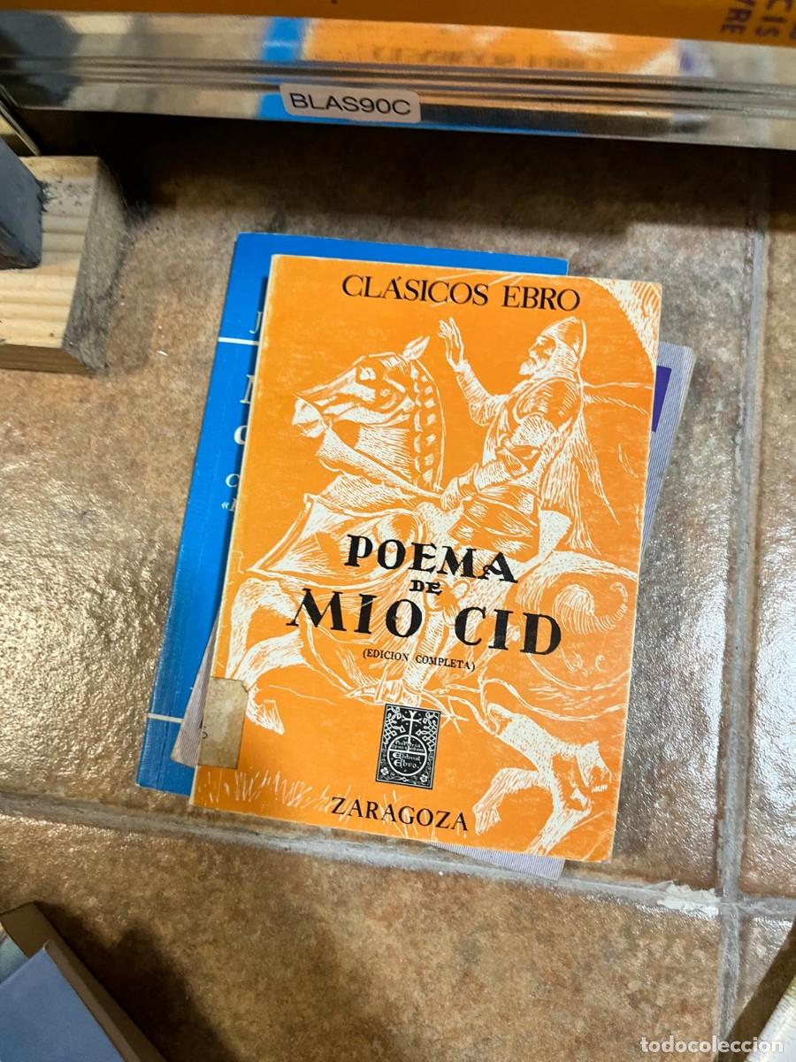 Libros de segunda mano: BLAS90C &mdash; Poema de Mio Cid &mdash; An&oacute;nimo &mdash; Editorial Ebro (Cl&aacute;sicos Ebro) - Foto 1