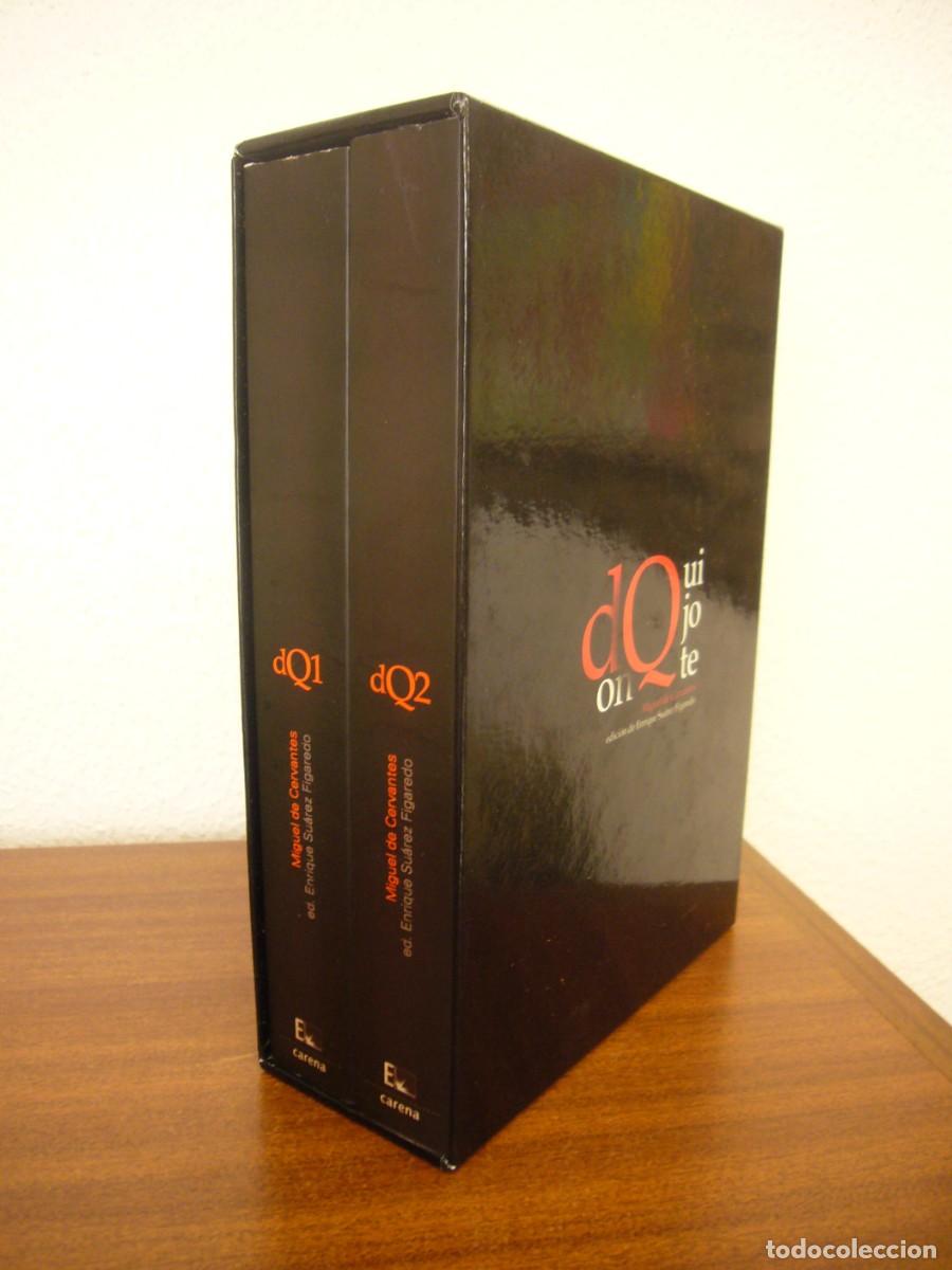 Libros de segunda mano: CERVANTES: DON QUIJOTE DE LA MANCHA I Y II (CARENA, 2004) EN ESTUCHE. RARA EDICI&Oacute;N.