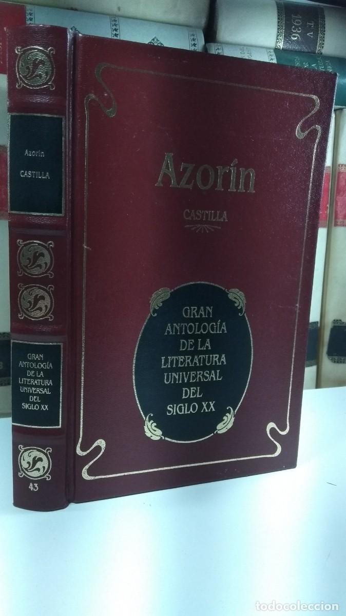 Libros de segunda mano: CASTILLA. AZOR&Iacute;N. Gran Antolog&iacute;a de la Literatura Universal del Siglo XX. Plaza & Jan&eacute;s Editores