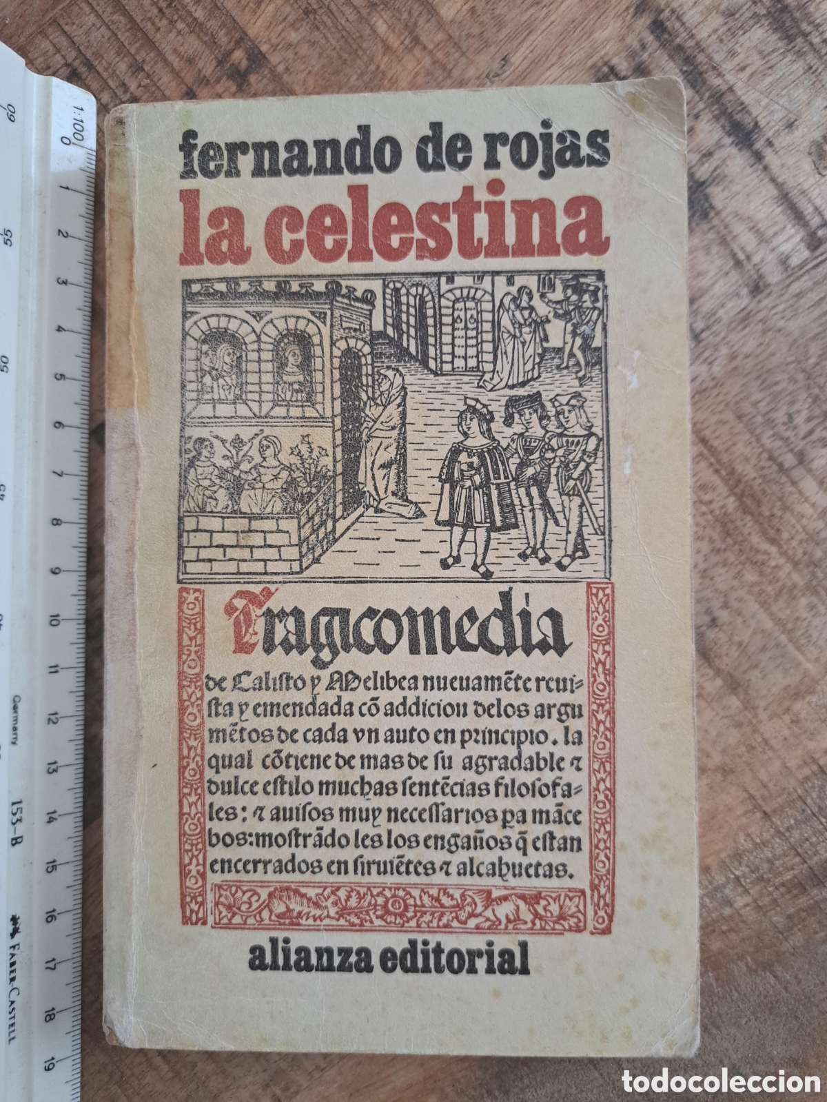 Libros de segunda mano: Jml LA CELESTINA. FERNANDO DE ROJAS. ED. ALIANZA. MADRID, 1969. PAGS: 274.