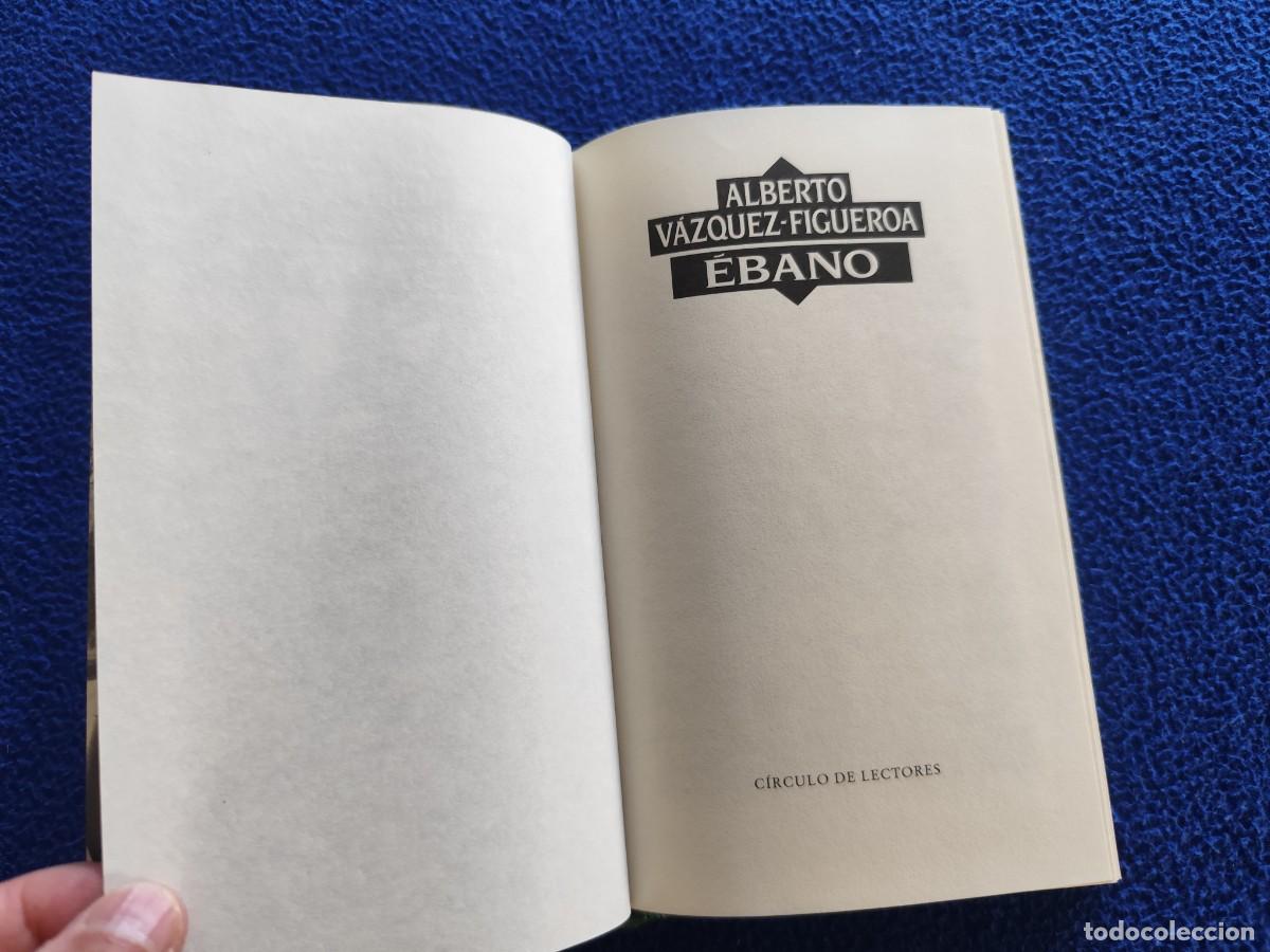 Libros de segunda mano: &Eacute;BANO Alberto Vazquez Figueroa C&iacute;rculo de Lectores 1992 - Foto 2