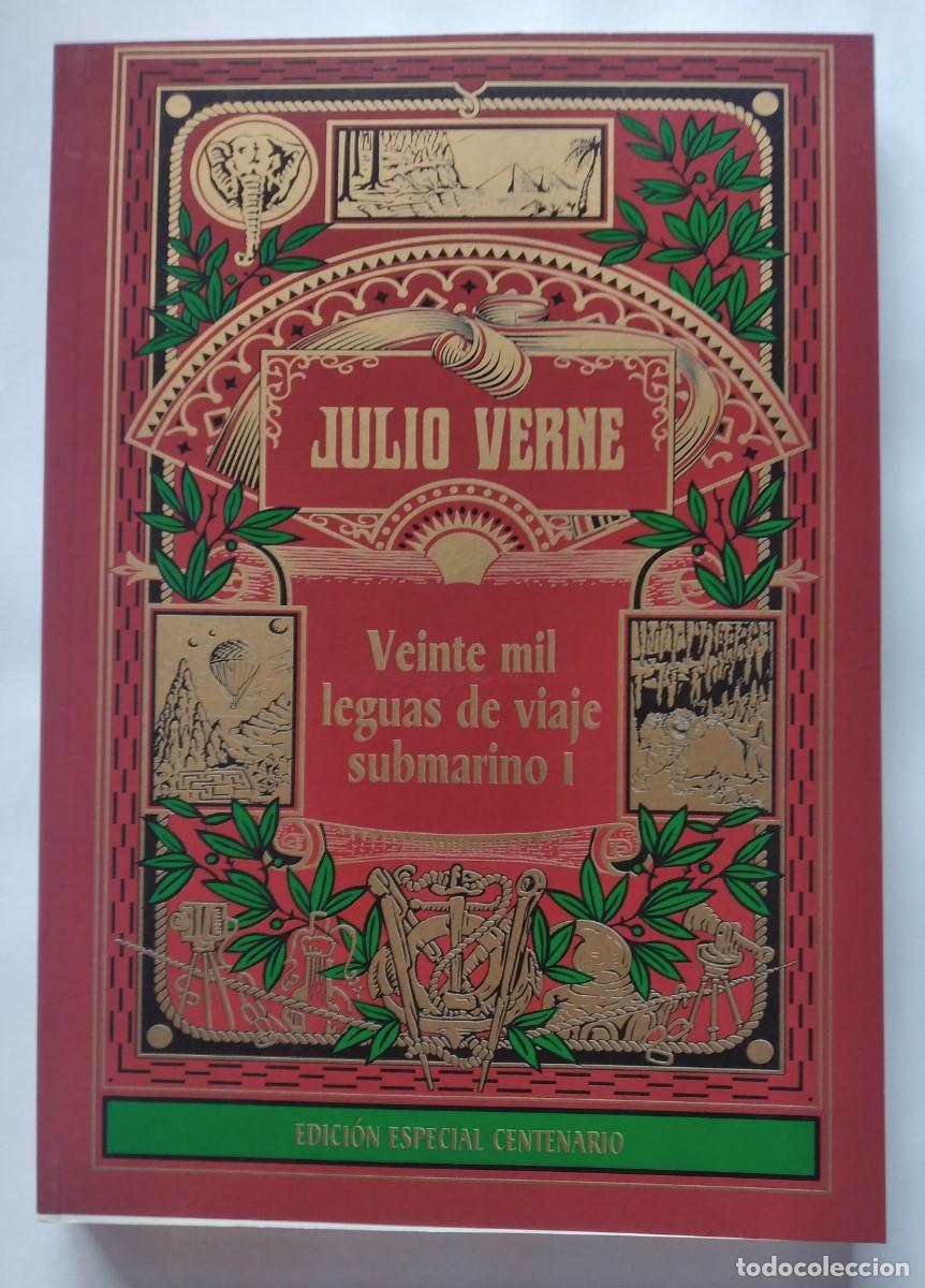 Libros de segunda mano: Veinte mil leguas de viaje submarino I -Julio Verne &ndash; Edici&oacute;n Especial Centenario (RBA, 2004)