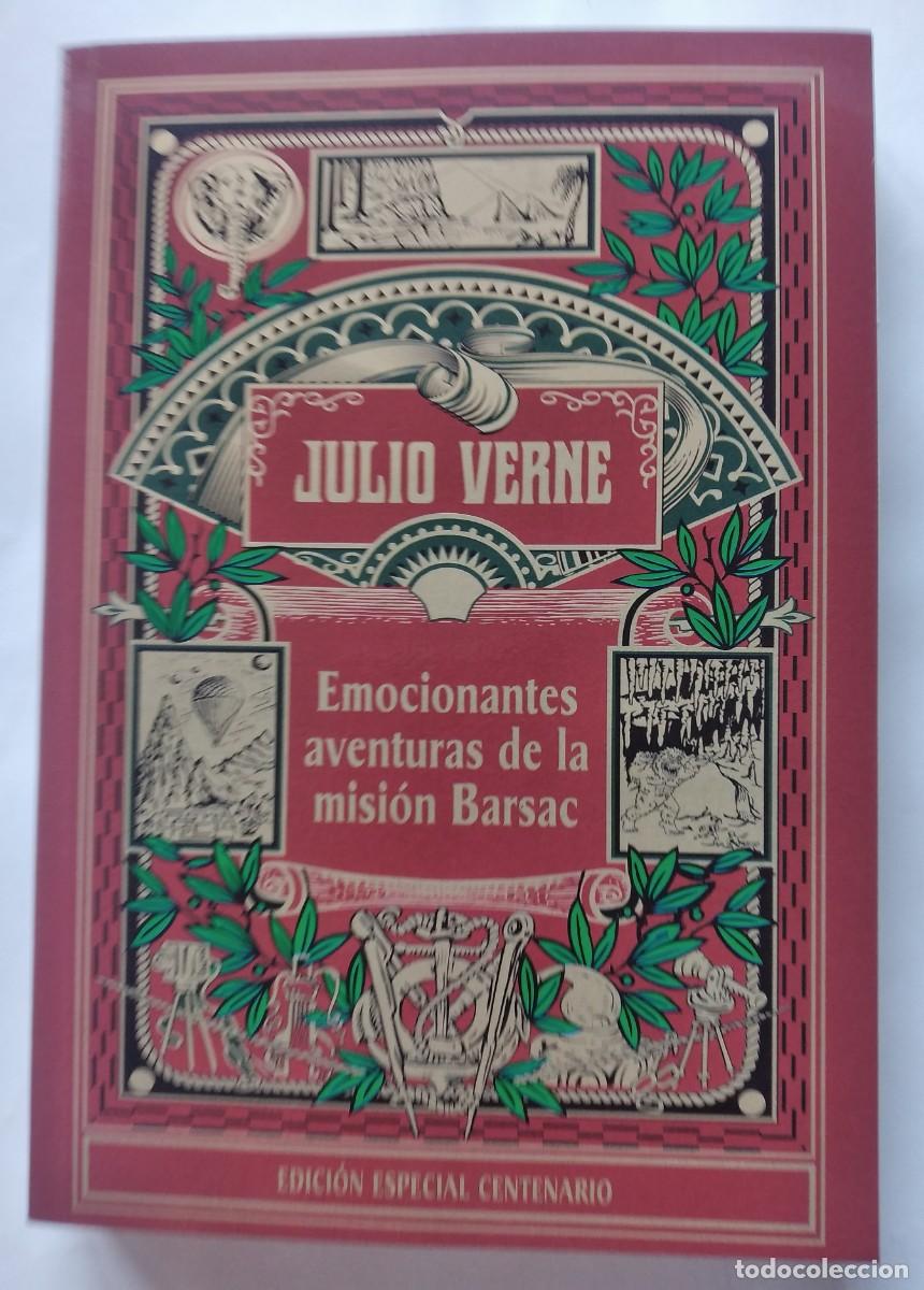 Libros de segunda mano: Emocionantes aventuras de la misi&oacute;n Barsac -Julio Verne &ndash; Edici&oacute;n Especial Centenario (RBA, 2004)