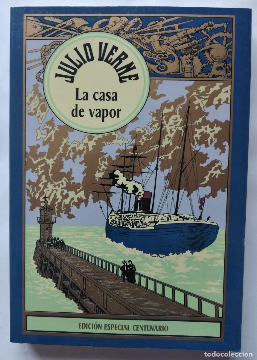 Libros de segunda mano: La casa de vapor -Julio Verne &ndash; Edici&oacute;n Especial Centenario (RBA, 2004)