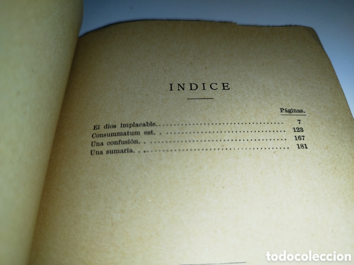 Libros de segunda mano: ALEJANDRO KUPRIN: EL DIOS IMPLACABLE. ED. CALPE. COLECCION UNIVERSAL, 1919 PRIMERA EDICION. - Foto 4