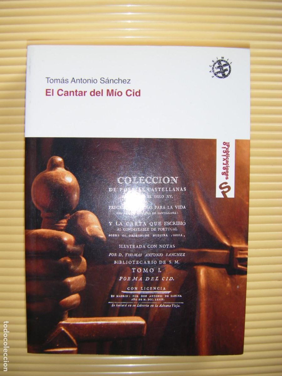 Libros de segunda mano: EL CANTAR DEL MIO CID - TOM&Aacute;S ANTONIO S&Aacute;NCHEZ - EDICION FACS&Iacute;MIL - UNICAJA - ( envio gratis )