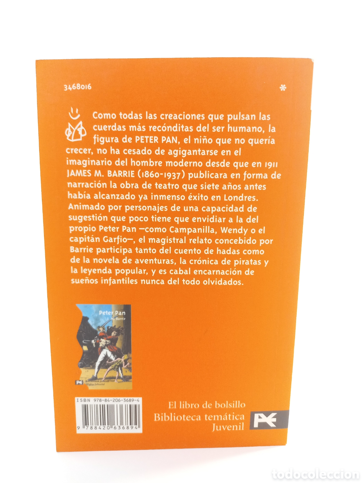 Libros de segunda mano: Peter Pan. Barrie. Alianza Editorial, 2009. Ilustrado. - Foto 2