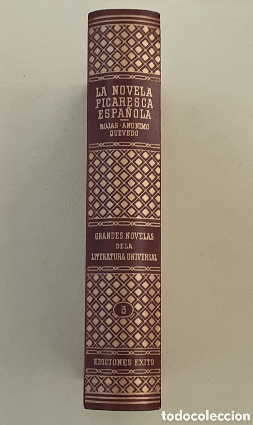 Libros de segunda mano: LA NOVELA PICARESCA ESPA&Ntilde;OLA. Ed. &Eacute;xito, 1961