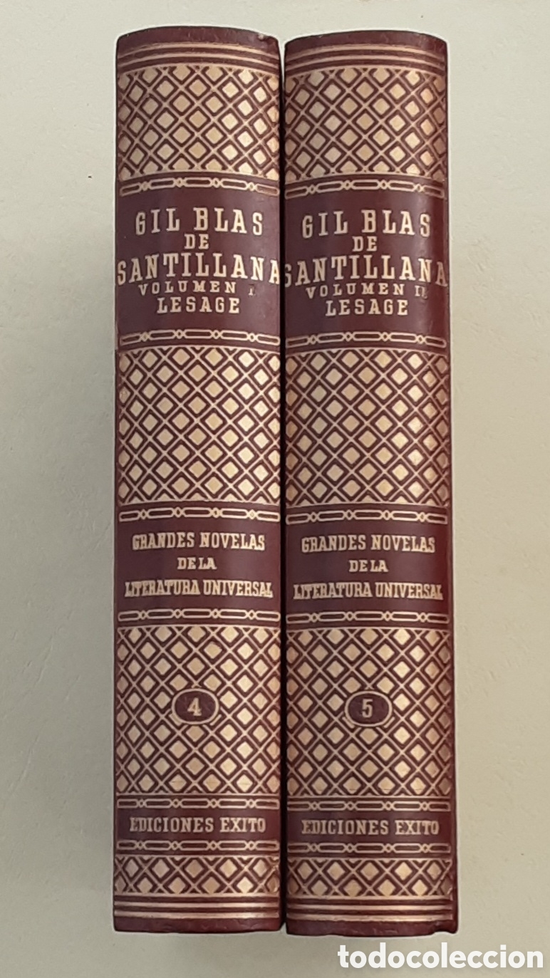 Libros de segunda mano: GIL BLAS DE SANTILLANA. Lesage. 2 Tomos. Ed. &Eacute;xito, 1961