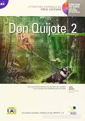 Libros de segunda mano: Don Quijote 2. Literatura Hisp&aacute;nica F&aacute;cil Lectura. Con CD. Bego&ntilde;a Rodr&iacute;guez Rodr&iacute;guez
