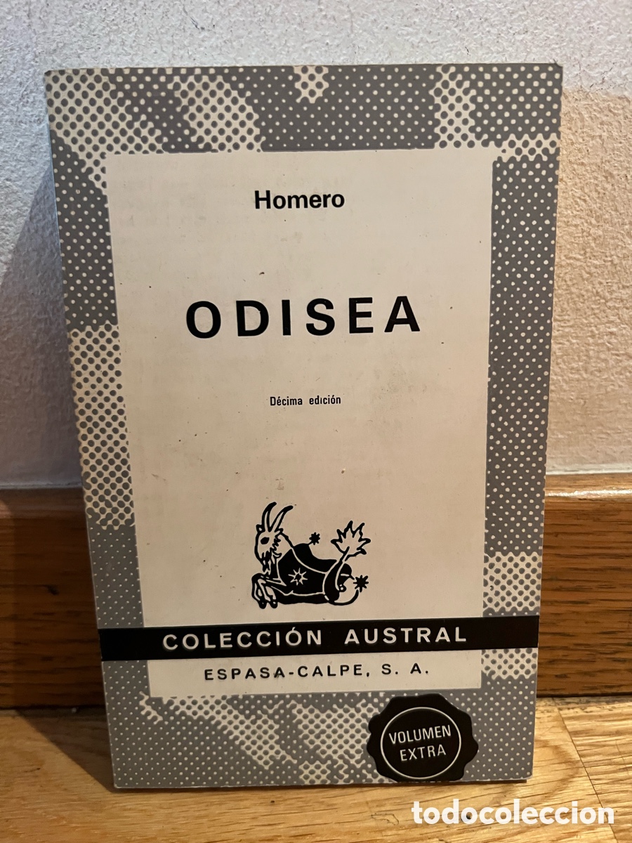 Libros de segunda mano: Homero ODISEA D&eacute;cima edici&oacute;n