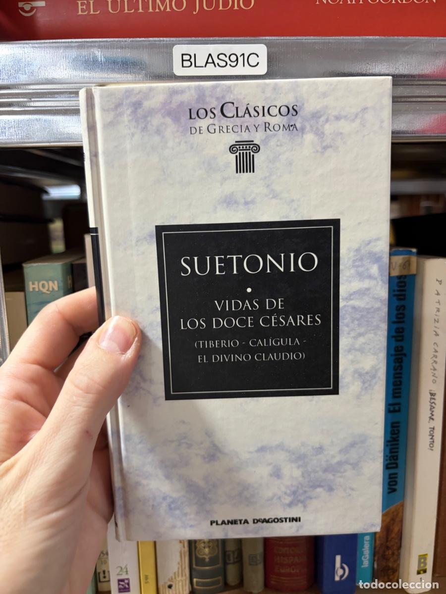 Libros de segunda mano: BLAS91C CL&Aacute;SICOS GRECIA ROMA SUETONIO VIDAS DE LOS DOCE CESARES TIBERIO Cal&iacute;gula EL DIVINO CLAUDIO