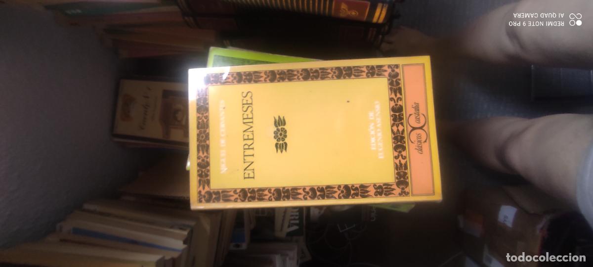 Libros de segunda mano: Miguel de Cervantes. Entremeses. Castalia