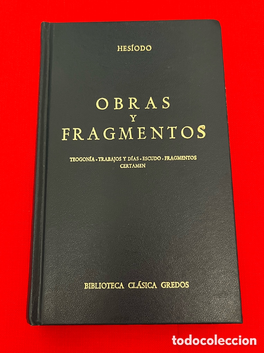 Libros de segunda mano: Libro Hes&iacute;odo - Obras y fragmentos