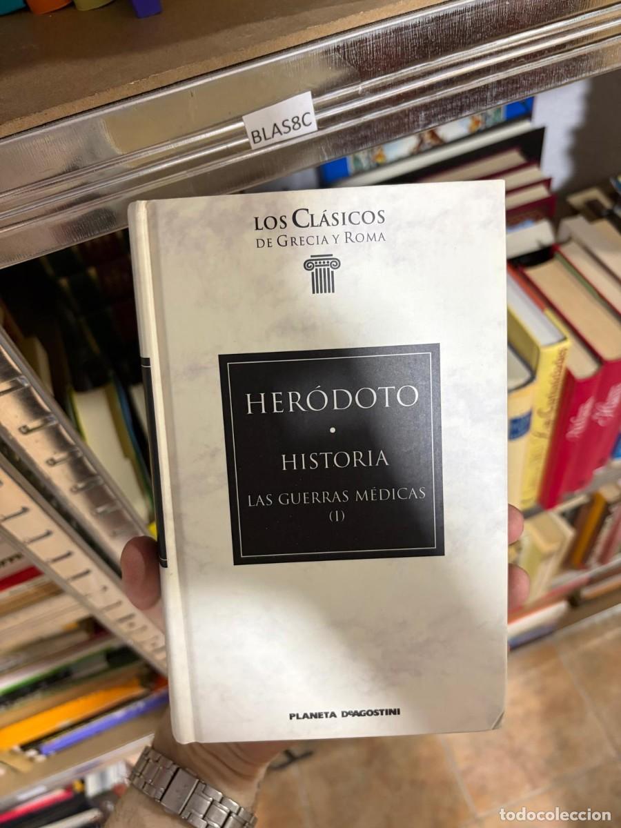 Libros de segunda mano: BLAS8C Her&oacute;doto, Historia. Las guerras m&eacute;dicas (I). Planeta DeAgostini.