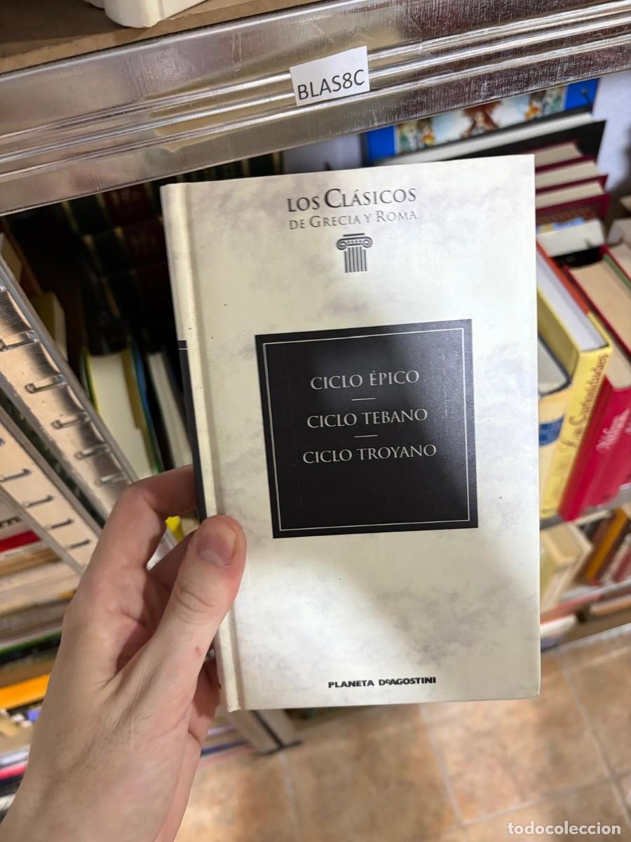 Libros de segunda mano: BLAS8C Ciclo &eacute;pico &ndash; Ciclo tebano &ndash; Ciclo troyano. Planeta DeAgostini.