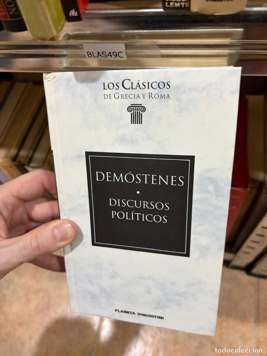 Libros de segunda mano: BLAS49C Dem&oacute;stenes, Discursos pol&iacute;ticos. Editorial Planeta DeAgostini (Los Cl&aacute;sicos de Grecia y Roma