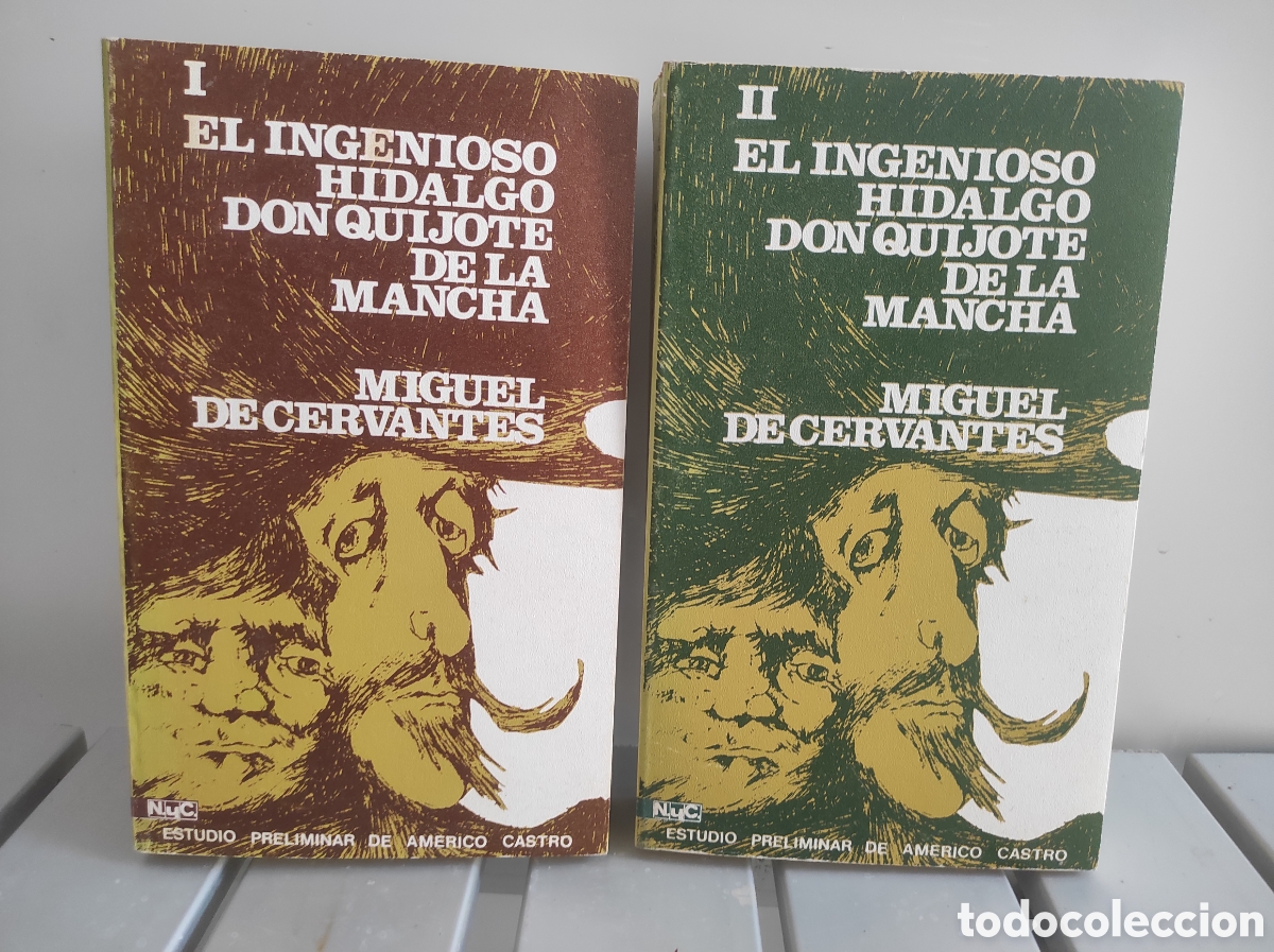Libros de segunda mano: EL INGENIOSO HIDALGO DON QUIJOTE DE LA MANCHA. MIGUEL DE CERVANTES. NYC. ESTUDIO AMERICO CASTRO
